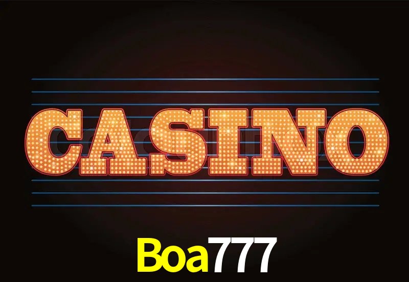 Casino Ao Vivo Boa777